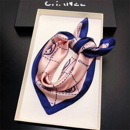 22ss H-Twilly Designer Twill Silk Double Sided Scarf Headband for Women Fashion Long Handle Bag Scarves Paris Shoulder Tote Luggage Ribbon Head Wraps aa888