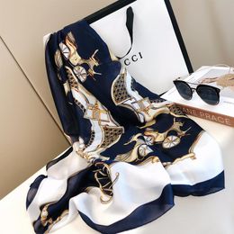 2022 Famous Designer Ms Xin Design Gift Silk Scarves High quality scarf 1800x90cm delivery321F