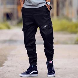 Fashion-Men's Jeans Casual Jogger Pants Big Pocket Cargo Pants Men Brand Classical Hip Hop Army Big Size 28-40297g