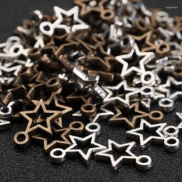 Charms 40pcs Star Pentagram Pendant Handmade Making Jewellery Vintage Tibetan Bronze DIY For Bracelet Necklace