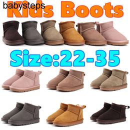 Kids Boots Toddlers Australian snow boots mini warm winter boot youth Boys girls grey Black brown Children kid Girls shoes23ss