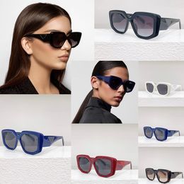 Fashion Designer sunglasses Beach sunglasses mens and womens multiple Colour options good quality luxury designer classic thick plate square frame eyewear SPR14Z