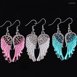 Dangle Earrings Exquisite Angel Wing For Women Luxurious Party Banquet Jewelry Accessories Friends Holiday Gifts Family