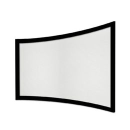 Curved Home Theatre Fixed Frame Projector screen