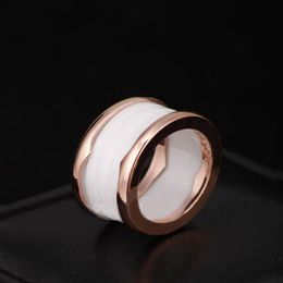 2017 New Arrival Special Offer Bridal Sets Classic Rings For Rings Spring Ring 18k Rose gold ring Titanium Wide Ver282j