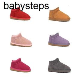 Snow Warm Boots Short Baby Girl Kids Soft Sheepskin Plush Keep Beautiful Gifts Hot Aus U Free Transshipment23ss