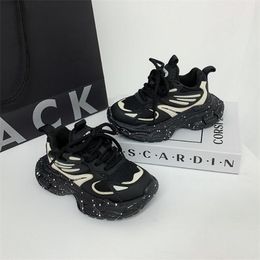 Autumn new children's casual old shoes boys platform sneakers girls mesh running shoes