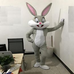 2018 Discount factory Professional Easter Bunny Mascot Costumes Rabbit and Bugs Bunny Adult mascot for 199w