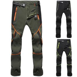 Men's Jeans 2021 Summer Autumn Trousers Male Casual Cargo Pants Hiking Outdoor Climbing Quick Dry Water Resistance Sports237K