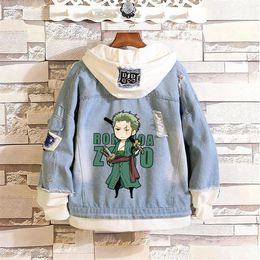 new Anime cosplay hoodie One Piece Portgas ' D ' Ace Roronoa Zoro Monkey D Luffy new unisex hoodie fake two-piece sweater2086