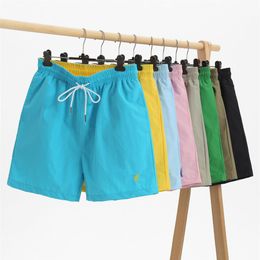 mens summer shorts small horse Male pony Cotton Swimwear Sport fitness Trunks Short Pants351N