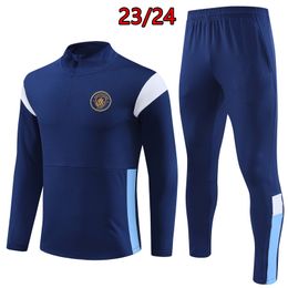 2023 2024 Man CITY Soccer Tracksuit Men and Kids 23 24 Football Tracksuit Training Suit Jogging Chandal Futbol Survetement 381