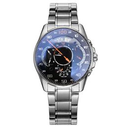 2023 Luxury Rubber Strap Quartz Watch Japan Movement Men Casual Sports Watches Clock Mens Wristwatches Relogio Masculino301g