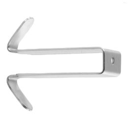 Hooks Towel Hook Home Accessories Wall Bathroom Silver Stainless Steel 1 Pcs Short Double