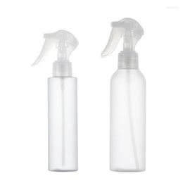 Storage Bottles Empty Plastic Frost 3OZ 7OZ 150ML 200ML Cosmetic Packaging Clear Trigger Spray Pump Portable Bottle For Hair 20Pcs