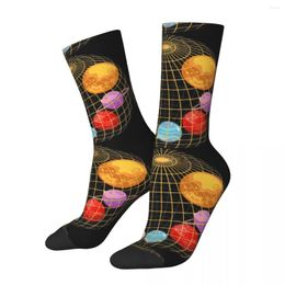 Men's Socks Funny Happy Compression Six Star Vintage Harajuku Many Lands Under One Sun Hip Hop Novelty Casual Crew Crazy Sock