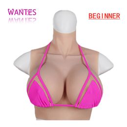 Breast Form WANTES Crossdress for Men Beginner Fake Silicone Breast Forms Huge Boob A/B/C/D/E/G/H Cup Transgender Drag Queen Shemale Cosplay 230915