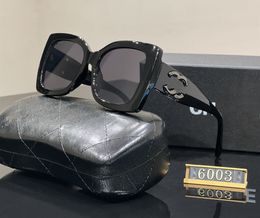 Moda clássico designer óculos de sol para homens mulheres óculos de sol luxo polarizado piloto oversized óculos de sol uv400 óculos pc quadro polaroid lente a6003s