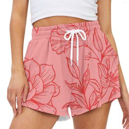 Women's Shorts Printed Fashionable Casual Strap Pajamas For Women Set Cute Womens 3 Piece Yoga Maternity