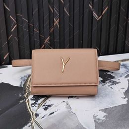 Y belt bags Waist Bag unisex Bum Bag Chest Bag real Leather Trendy Casual underarm purse Versatile clutch Shoulder Diagonal Cross Bag 230915