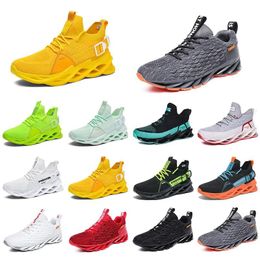 running shoes for men breathable trainers black royal blue teal green red white Beige pewte mens fashion sports sneakers twenty-five