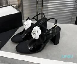 slippers slides Fashion Stiletto Sandal Top designer Luxurys ladies wedding party shoe
