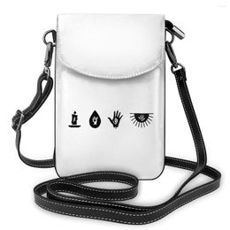 Card Holders My Romance Shoulder Bag Shopping Student Women Bags Gift Vintage Leather Purse