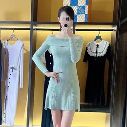 Self-portrait Skirt One-shoulder Knitted Dress