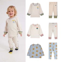 Clothing Sets Children s Home Clothes 23 Autumn and Winter BC Boys Girls Cotton Printed Baby 230915