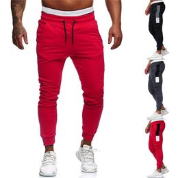 Pants Men Sweatpants Slacks Male New Fashion Hip Casual Elastic Joggings Sport Solid Baggy Pockets Trousers Asian Size179T