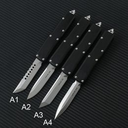 4Styles Automatic UTX 85 knife Double Action D2 blade Aluminum Handle Auto Self defense Pocket Knives EDC UT85 BM 940 9400 3310 A07 C07 535 tools Brachial M390 UT70