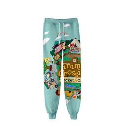 2020 Unisex Anime Animal Crossing Sweat Pants 3D Joggers Pants Trousers Men Women Clothing Hip Hop Pantalon Homme Sweatpants294A