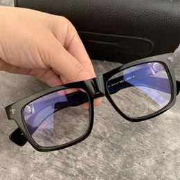 Japan Brand Myopia Glasses Square Eyeglasses Frames for Women Black Men Spectacle Frame Eyewear with Original Box232B