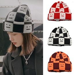 Berets Winter Cotton Knitted Skullies Beanies For Women Girl Beret Caps Wool Hats Bonnet Knitting Cap Casual Hat Outdoor Sports