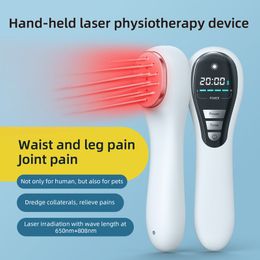 Laser Photontherapy Instrument Cold Laser Red and Near Infrared Light Therapy Device Skin Care and Beauty 650nm 808nm Pain Relief