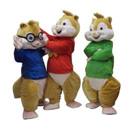 2018 Factory direct Alvin and the Chipmunks Mascot Costume Alvin Mascot Costume 245r