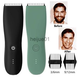 Electric Shavers Hair Trimmer Electric Below-The-Belt Trimmer Built for Men Effortlessly Tri Hair Waterproof Body Shaver USB Charging x0918