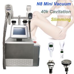 N8 mini 4 in 1 ultrasonic cavitation vacuum roller massage body slimming machine skin tightening cellulite reduction skin rejuvenation beauty equipment