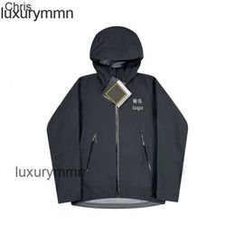 Brand and Women AArc'teryss Coat Fashion Hoodies Designer Jackets Autumn 23 Mens New Big Bird Rushsuit Embroidery Hooded Hard Shell Coat Sports Windproof Warm XUNR