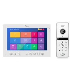 Latest 7 inch Screen Monitor with 1080P Doorbell Camera Video Doorhpne For Home Safety