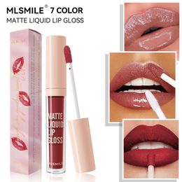 7 Colours Matte Liquid Lipstick Waterproof Long Lasting Velvet Mate Nude Red Lip Gloss Lint Tube Makeup Cosmetic Lipsticks Lipgloss