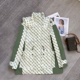 Kadın Bel Drawstring Coats 23FW moda sihirli manşet ceketleri kadın marka kapşonlu fermuar ceket tasarımcısı Sonbahar ceketleri kadınlar için yüksek uçlu pamuklu gömlek ceketleri