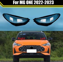 Auto Case Headlamp Caps For MG ONE 2022-2023 Car Front Headlight Lens Cover Lampshade Lampcover Head Lamp Light Glass Shell