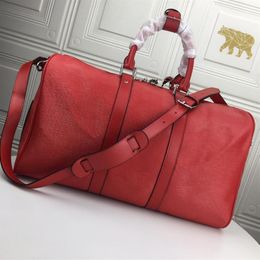 Top quality Original Lock Duffle Bag Men Women Luxurys Designers Bags 2021 Water ripple sports Travel bag Designers Womens Handbag2961