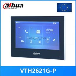 Doorbells Dahua VTH2621GW-P VTH2621G-P 802.3af PoE 7inch Touch Indoor Monitor doorbell Monitor Video Intercom Built-in 32GB SD card HKD230918