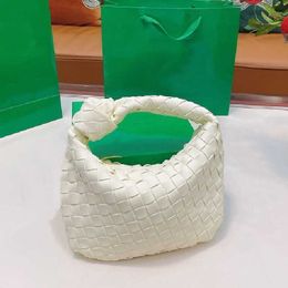 Handbag Jodie Bottegass Woven 2023 Crochet Bags Designer Bags Bow Handle Woman Tote Bag Beach Purse Fashion Hobo It Wallet Multiple Colours Top Quality Venet