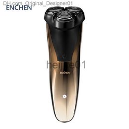 Electric Shavers ENCHEN Blackstone3CJ Electric shaver three blade floating shaver beard trimmer washable USB charging shaver Z230811 x0918