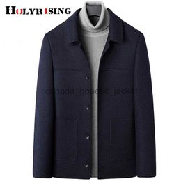 Women's Wool Blends men Woollen jackets autumn winter solid overcoats wool soft trench coat man fitness simple topcoats 19649L230918