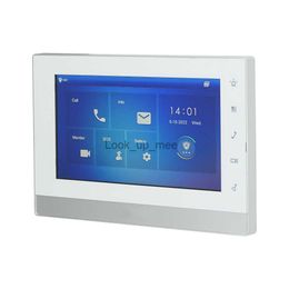 Doorbells Dahua Multi-Language VTH1550CHW-2-S1 2-wire Indoor Monitor IP doorbell monitor Video Intercom monitor wired doorbell monitor HKD230918