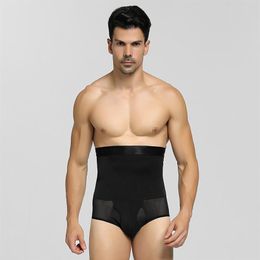 Men's Body Shapers Shapewear For Men Compression Shorts Shaper Waist Trainer Tummy Control Slimming Modelling Pants Girdle Bo238A